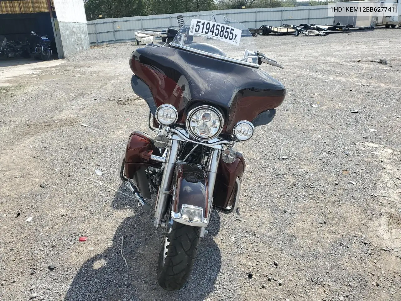 2011 Harley-Davidson Flhtk VIN: 1HD1KEM12BB627741 Lot: 51945855