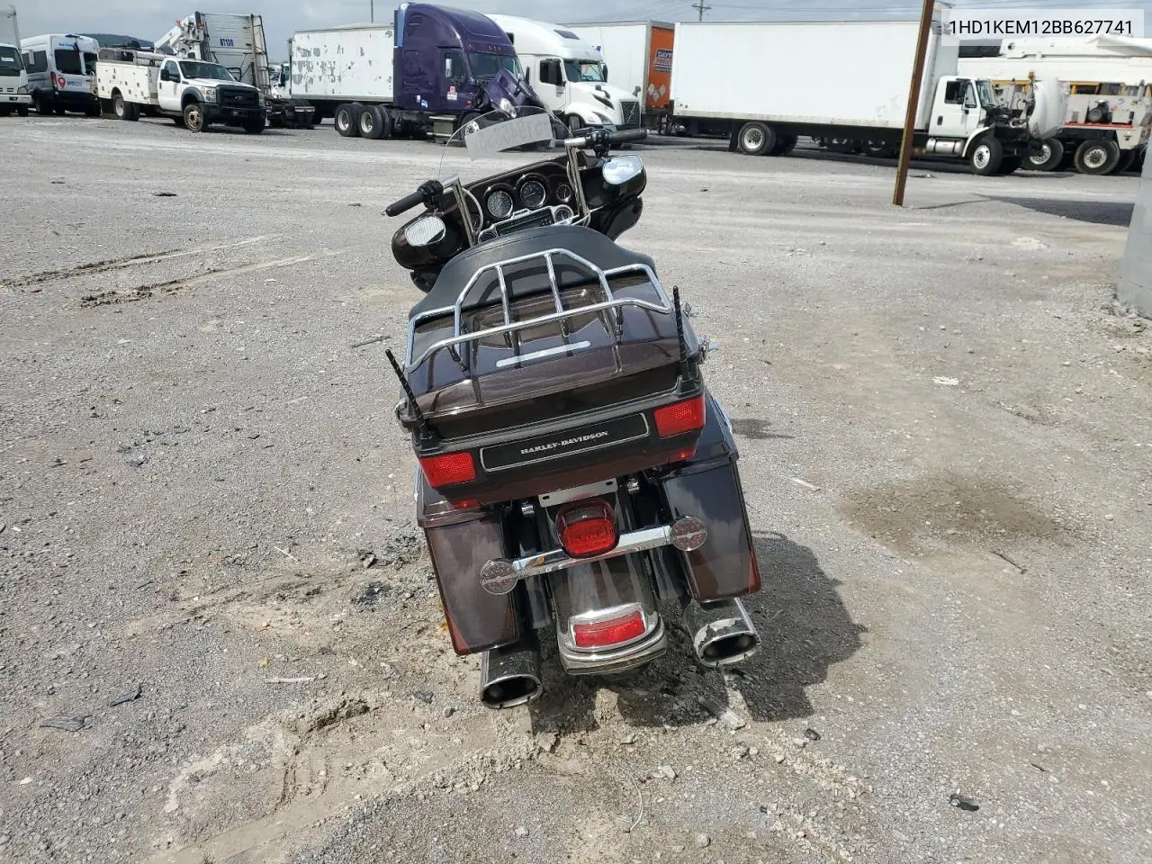 2011 Harley-Davidson Flhtk VIN: 1HD1KEM12BB627741 Lot: 51945855