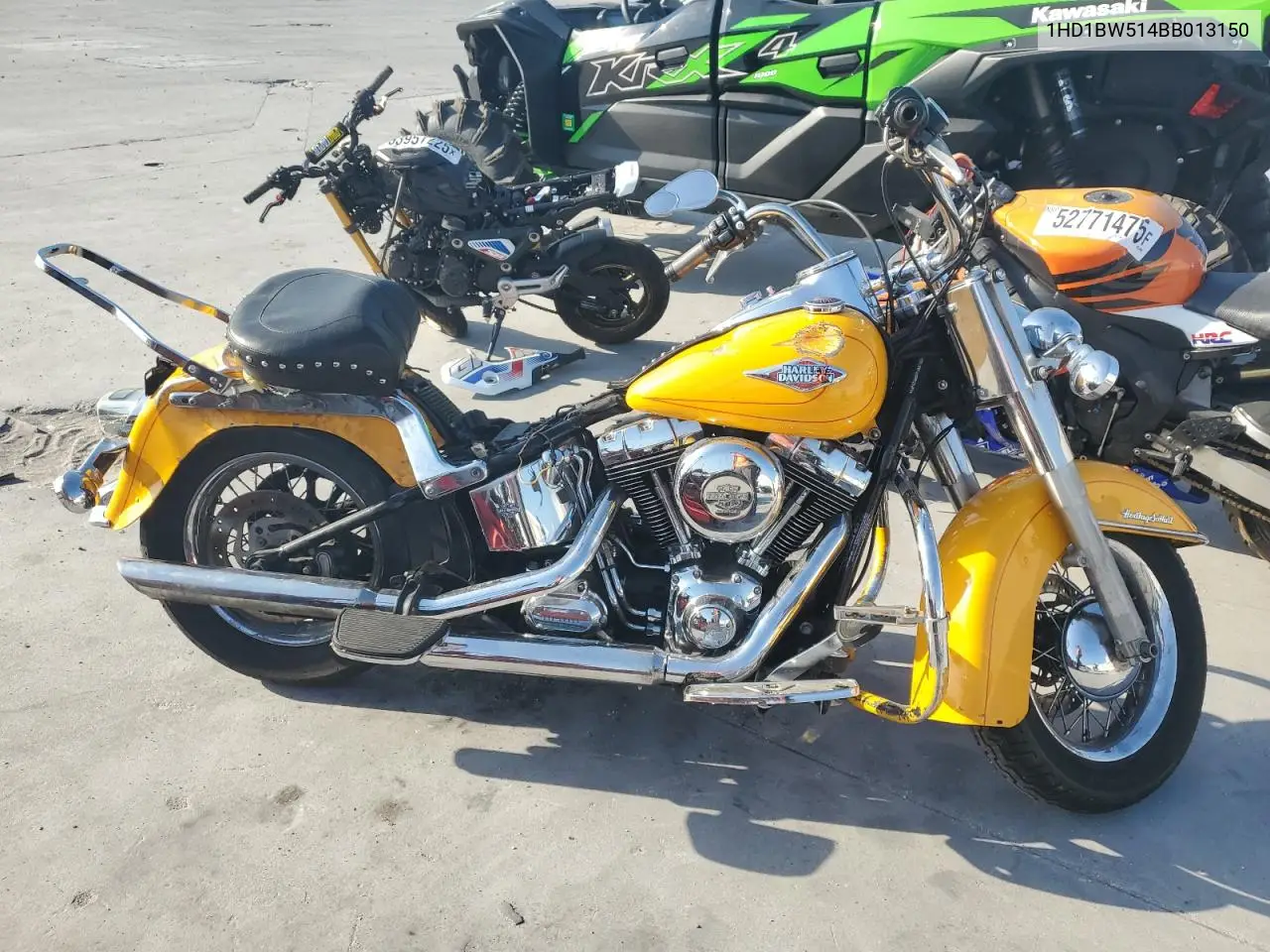 2011 Harley-Davidson Flstc VIN: 1HD1BW514BB013150 Lot: 54178465