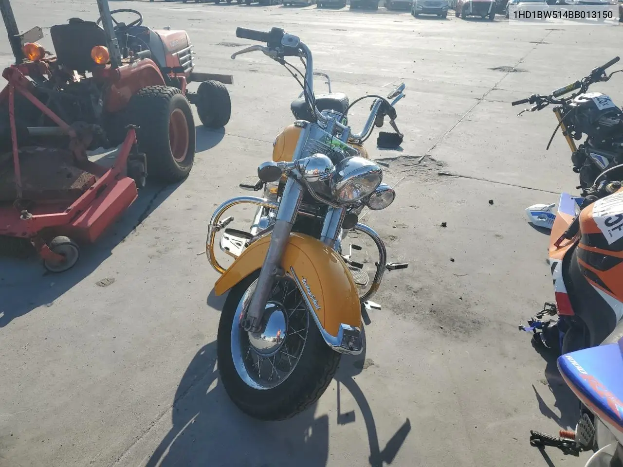 2011 Harley-Davidson Flstc VIN: 1HD1BW514BB013150 Lot: 54178465
