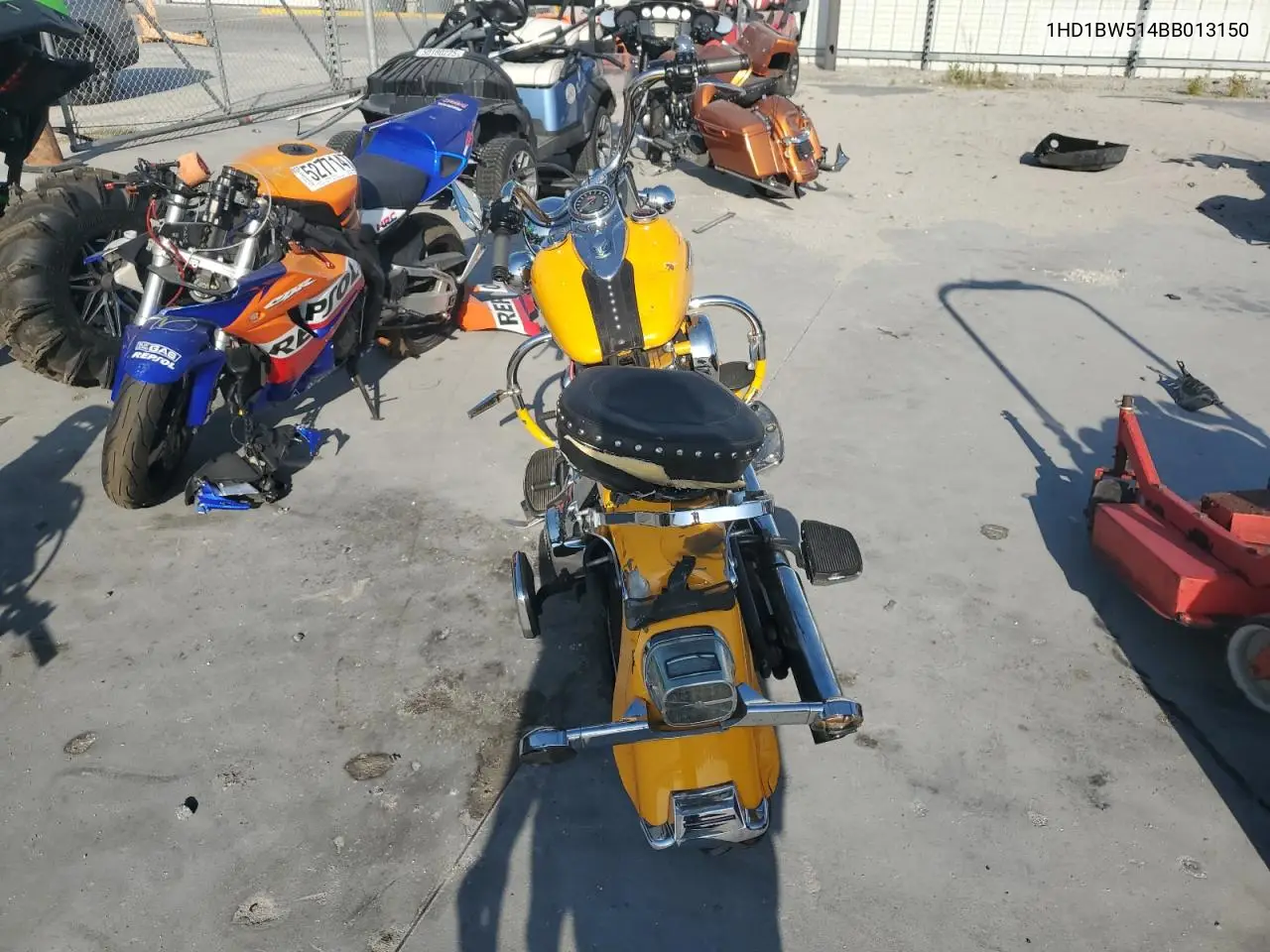 2011 Harley-Davidson Flstc VIN: 1HD1BW514BB013150 Lot: 54178465