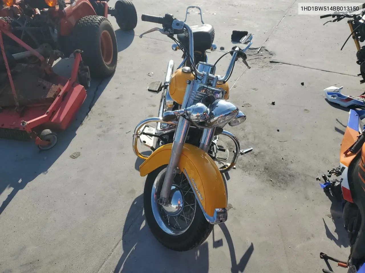 2011 Harley-Davidson Flstc VIN: 1HD1BW514BB013150 Lot: 54178465