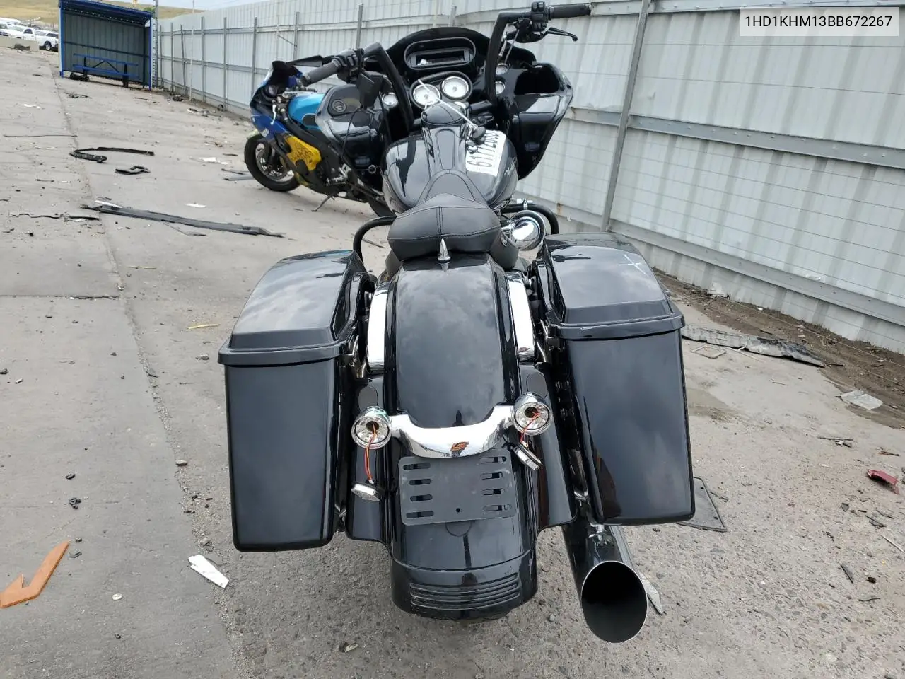 2011 Harley-Davidson Fltrx VIN: 1HD1KHM13BB672267 Lot: 61772055