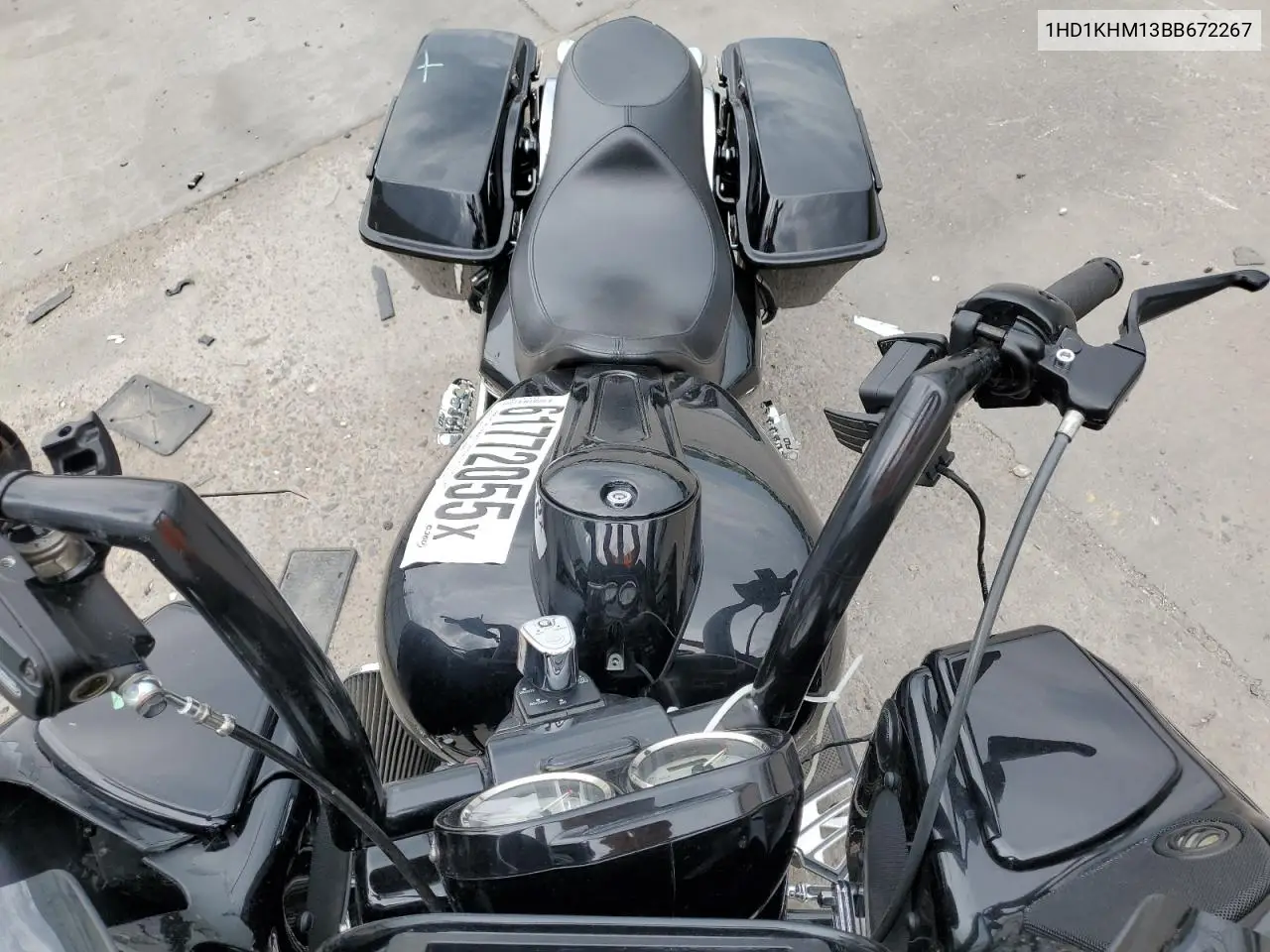 2011 Harley-Davidson Fltrx VIN: 1HD1KHM13BB672267 Lot: 61772055