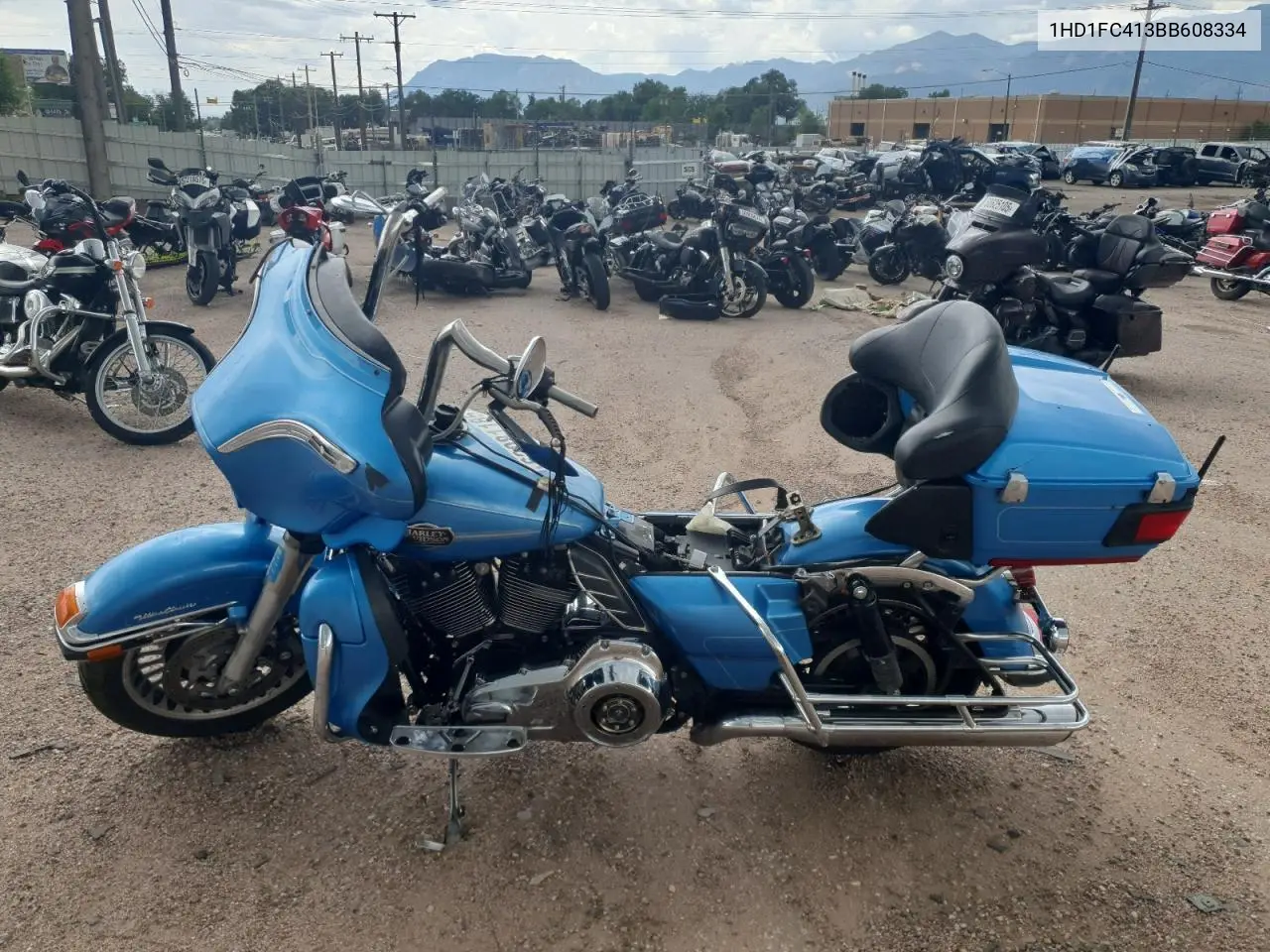 2011 Harley-Davidson Flhtcu VIN: 1HD1FC413BB608334 Lot: 62081185