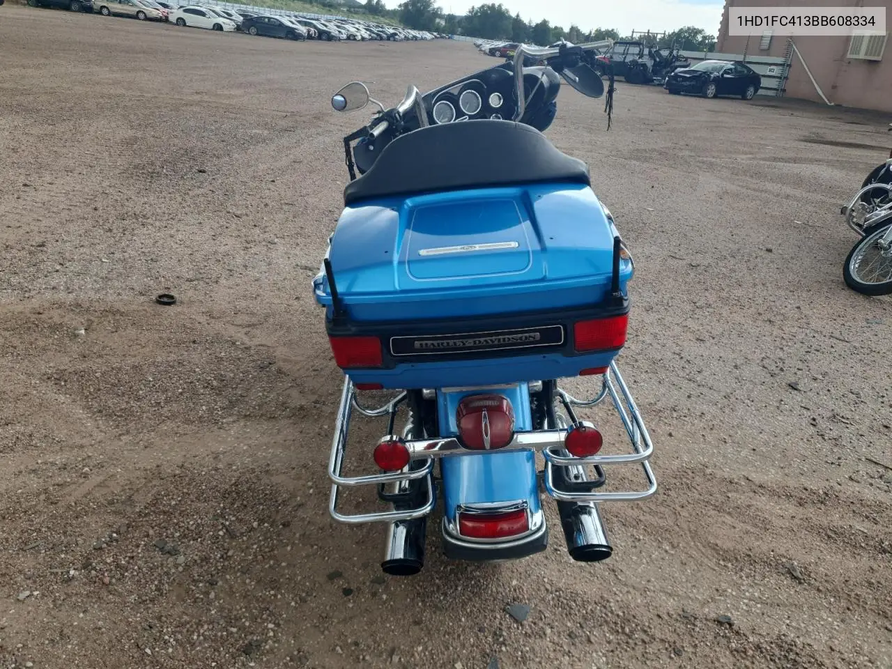 2011 Harley-Davidson Flhtcu VIN: 1HD1FC413BB608334 Lot: 62081185