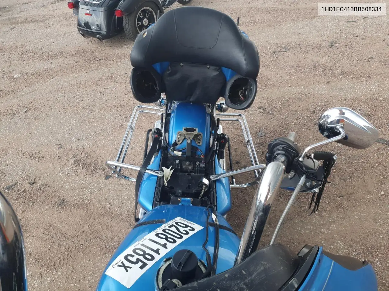 2011 Harley-Davidson Flhtcu VIN: 1HD1FC413BB608334 Lot: 62081185