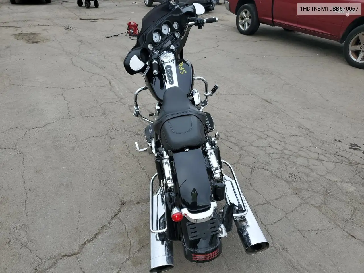 2011 Harley-Davidson Flhx VIN: 1HD1KBM10BB670067 Lot: 62595235