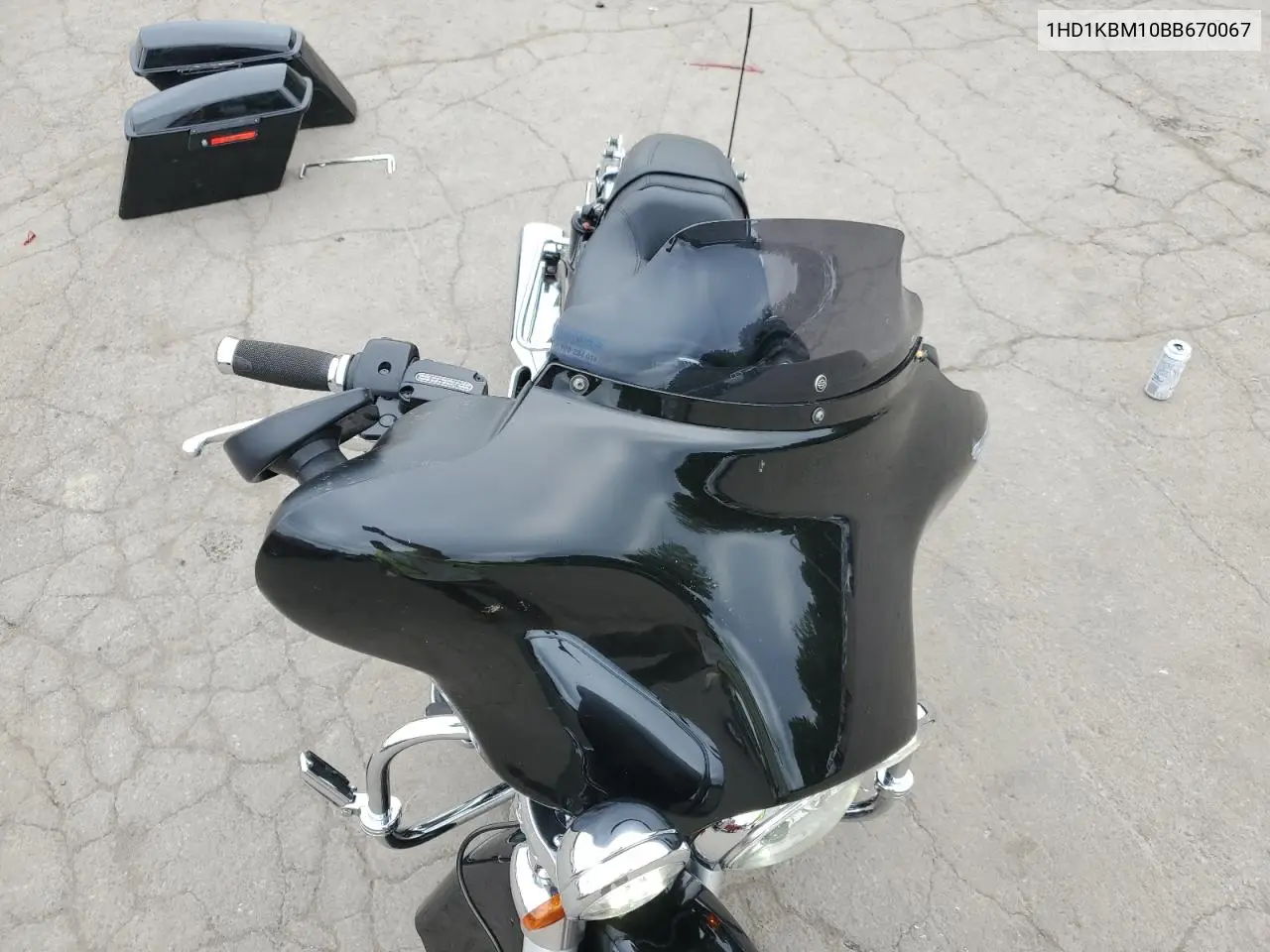 2011 Harley-Davidson Flhx VIN: 1HD1KBM10BB670067 Lot: 62595235