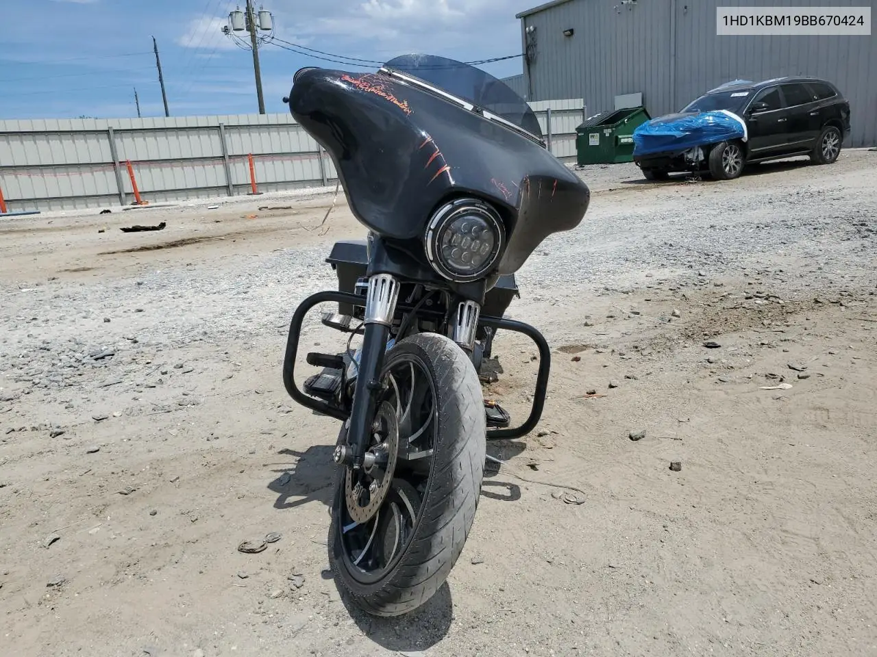 2011 Harley-Davidson Flhx VIN: 1HD1KBM19BB670424 Lot: 62697545