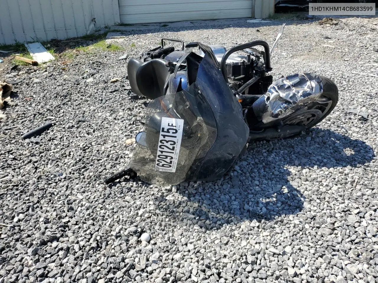 2012 Harley-Davidson Fltrx Road Glide Custom VIN: 1HD1KHM14CB683599 Lot: 62912315