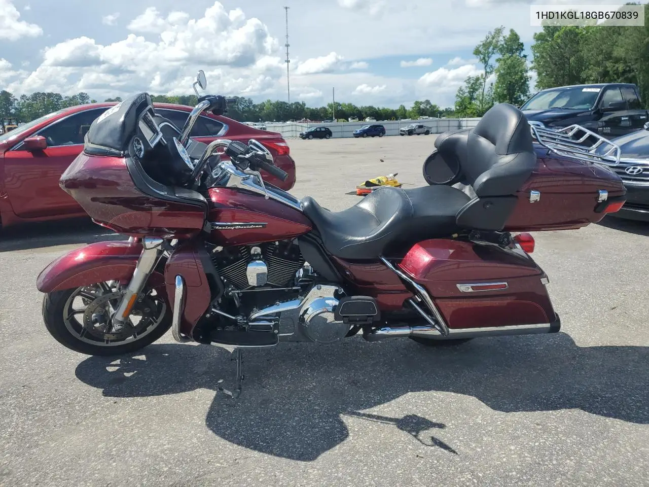 2016 Harley-Davidson Fltru VIN: 1HD1KGL18GB670839 Lot: 56320705