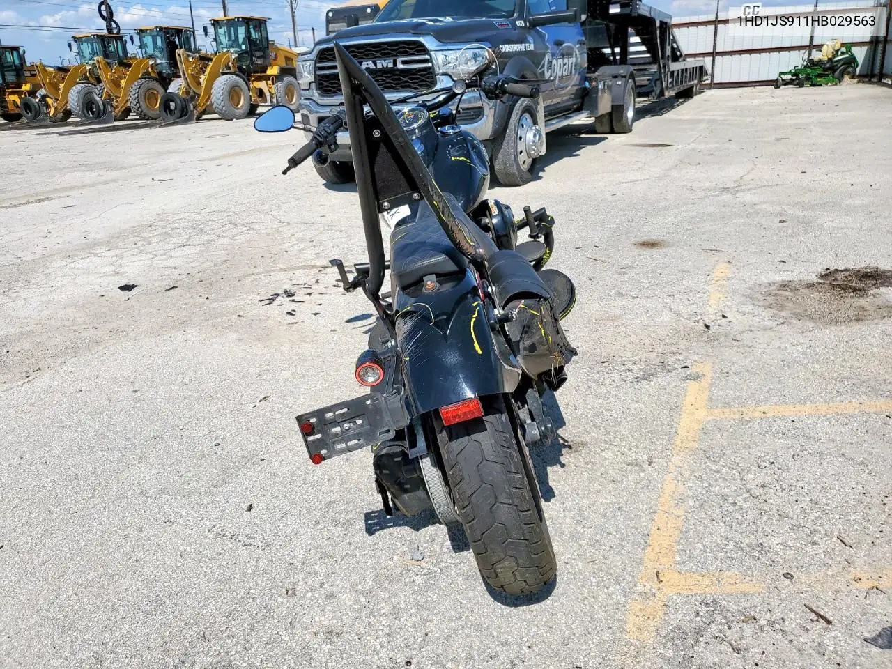 2017 Harley-Davidson Flss VIN: 1HD1JS911HB029563 Lot: 55822075