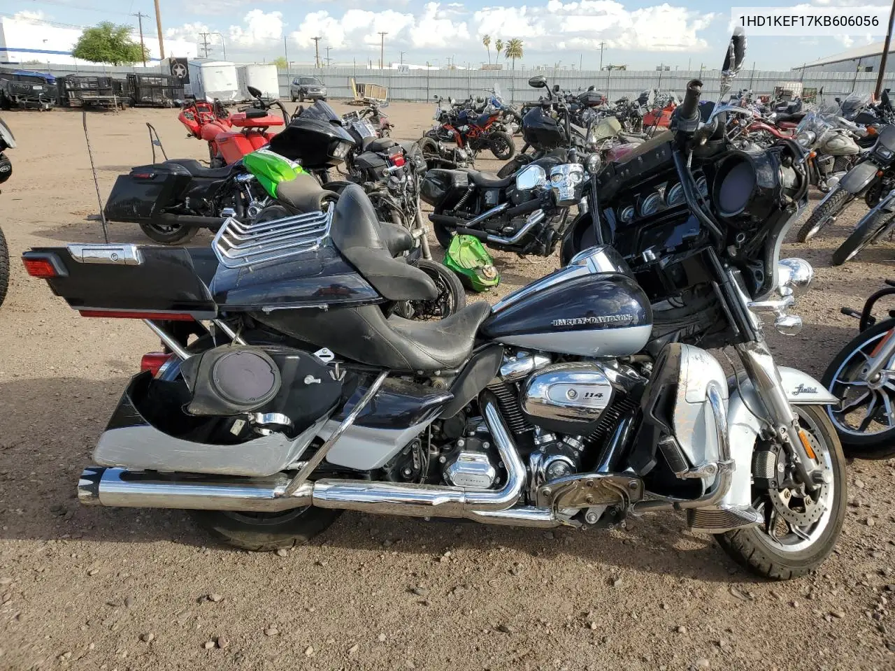 2019 Harley-Davidson Flhtk VIN: 1HD1KEF17KB606056 Lot: 53000495