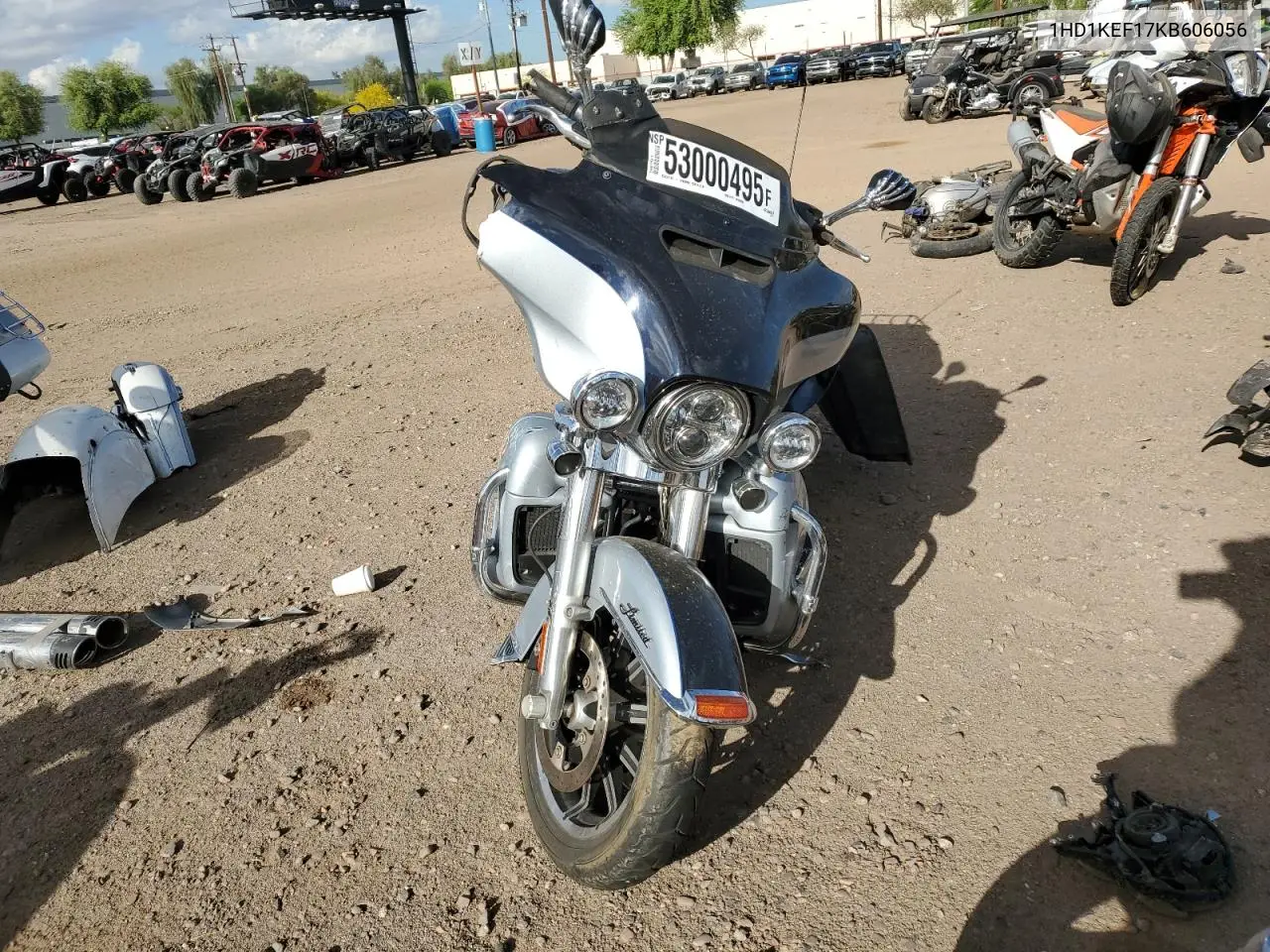 2019 Harley-Davidson Flhtk VIN: 1HD1KEF17KB606056 Lot: 53000495