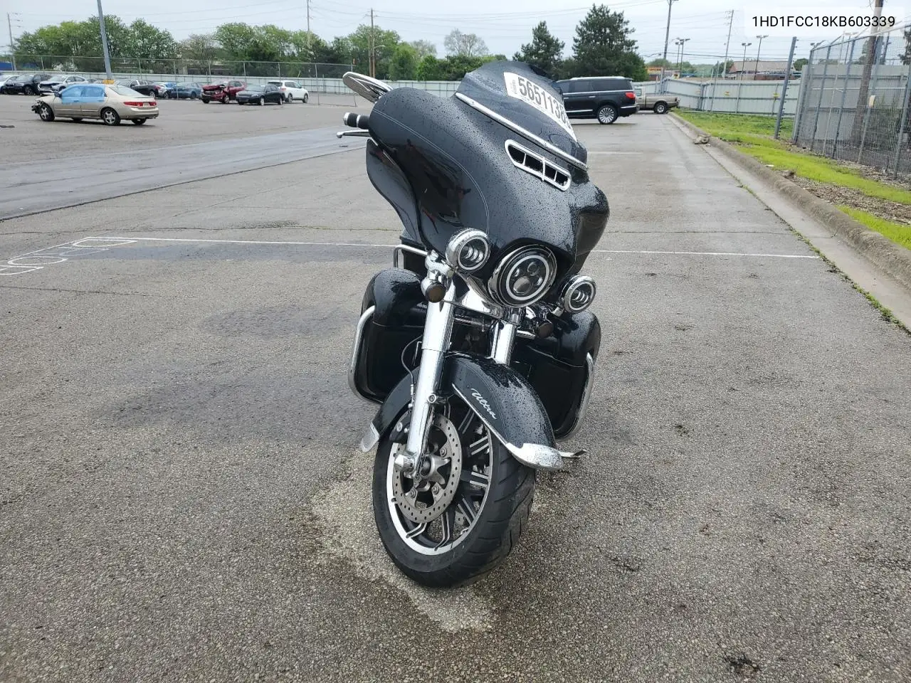 2019 Harley-Davidson Flhtcu VIN: 1HD1FCC18KB603339 Lot: 56511385