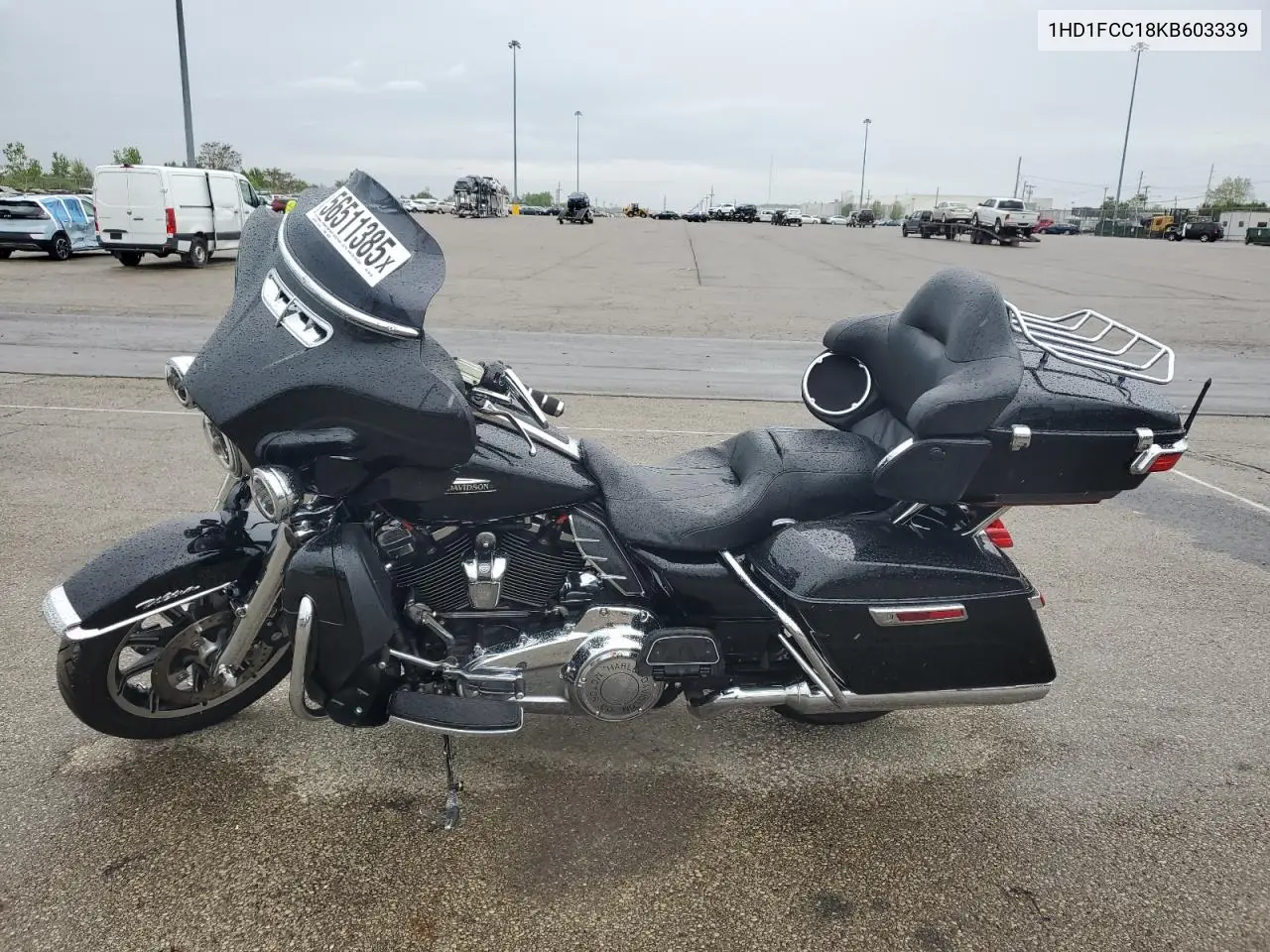 2019 Harley-Davidson Flhtcu VIN: 1HD1FCC18KB603339 Lot: 56511385