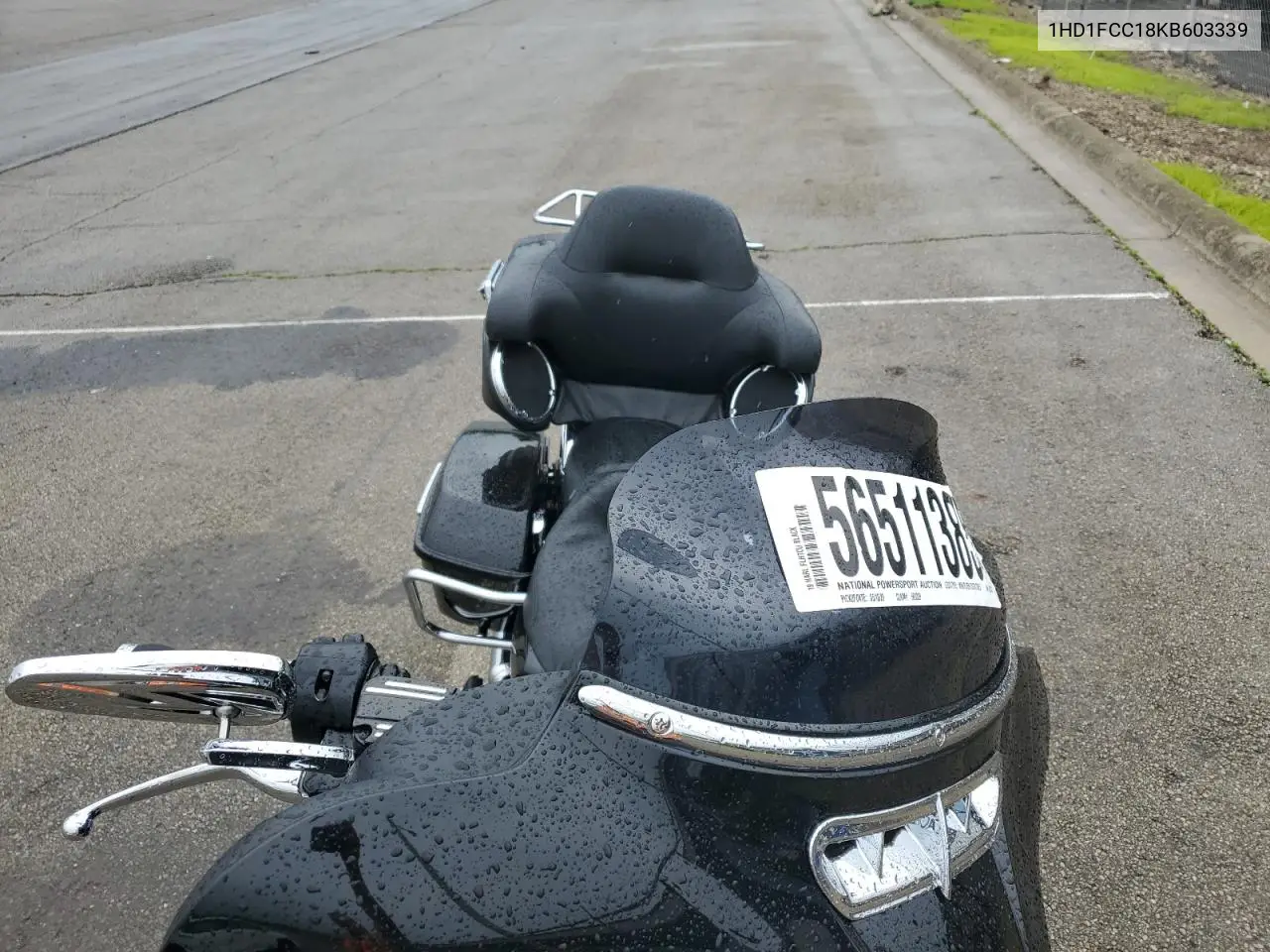 2019 Harley-Davidson Flhtcu VIN: 1HD1FCC18KB603339 Lot: 56511385
