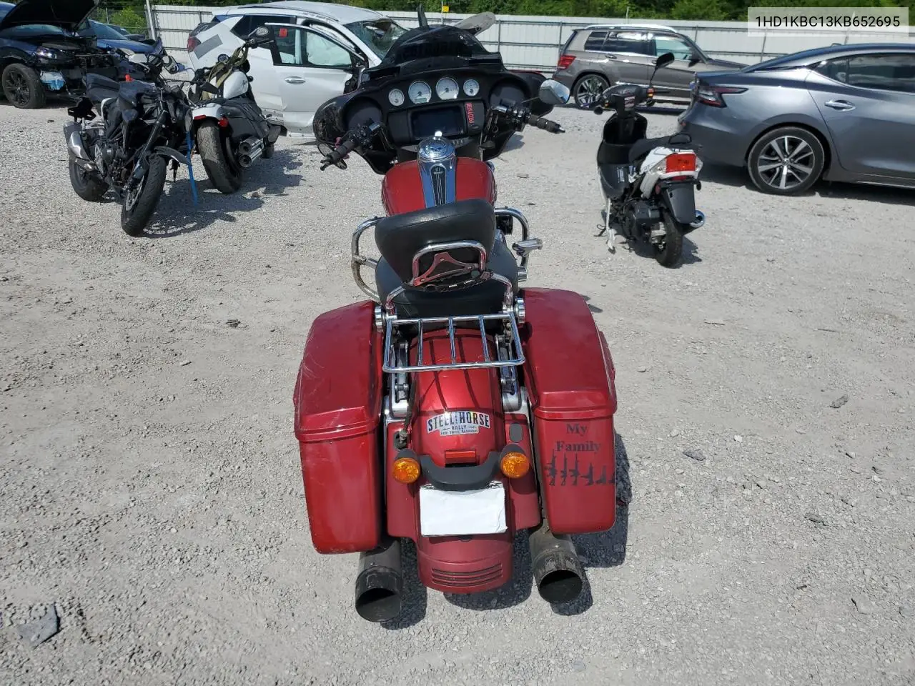 2019 Harley-Davidson Flhx VIN: 1HD1KBC13KB652695 Lot: 61656185