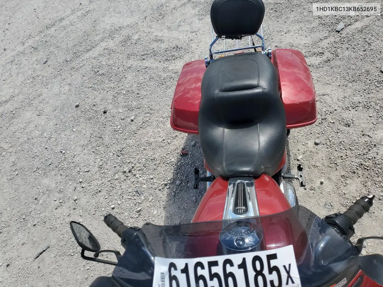 2019 Harley-Davidson Flhx VIN: 1HD1KBC13KB652695 Lot: 61656185