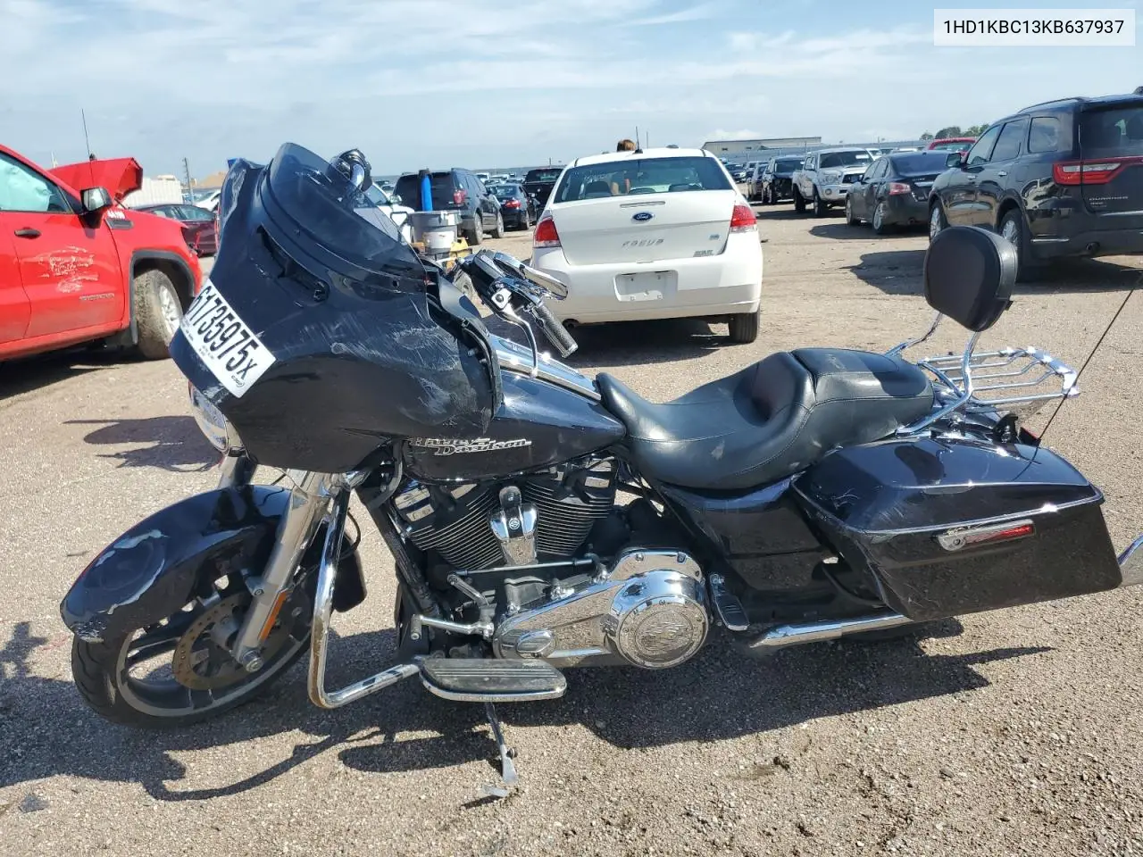 2019 Harley-Davidson Flhx VIN: 1HD1KBC13KB637937 Lot: 61735975