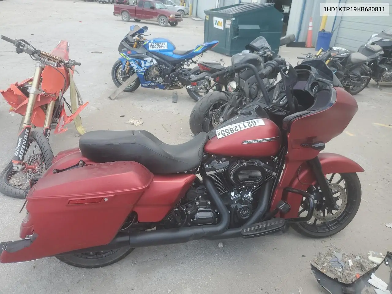 2019 Harley-Davidson Fltrxs VIN: 1HD1KTP19KB680811 Lot: 62112855