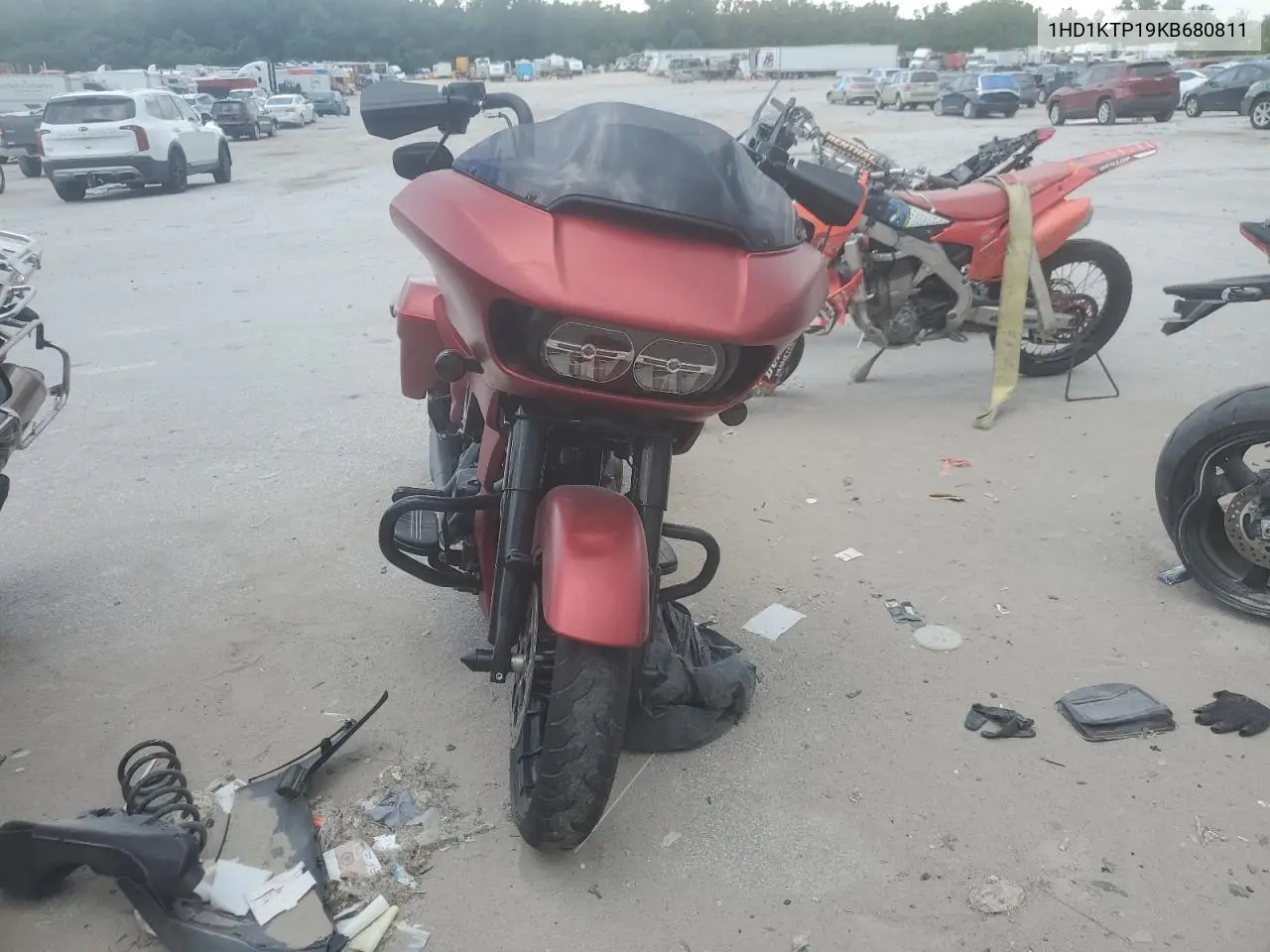 2019 Harley-Davidson Fltrxs VIN: 1HD1KTP19KB680811 Lot: 62112855