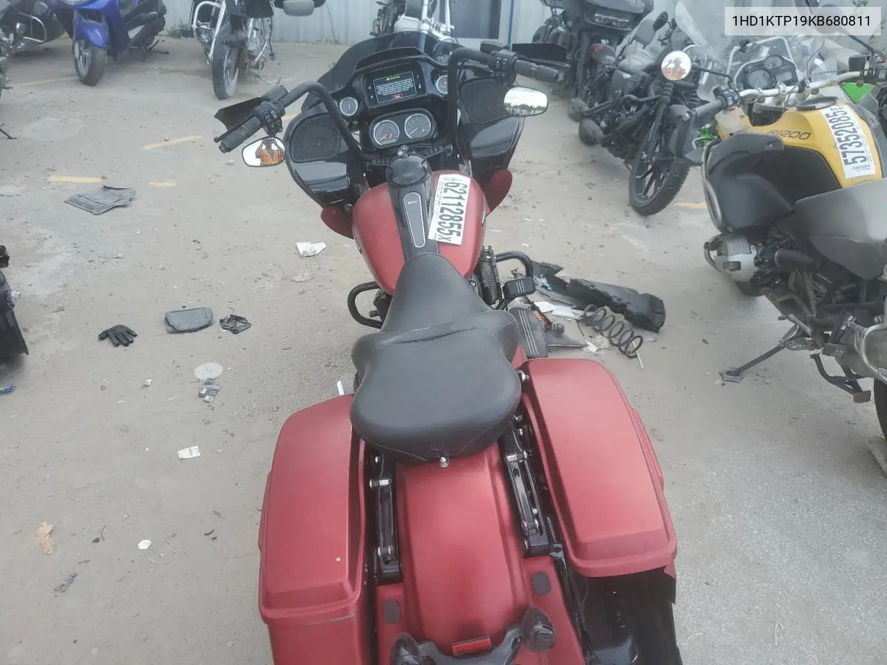 2019 Harley-Davidson Fltrxs VIN: 1HD1KTP19KB680811 Lot: 62112855