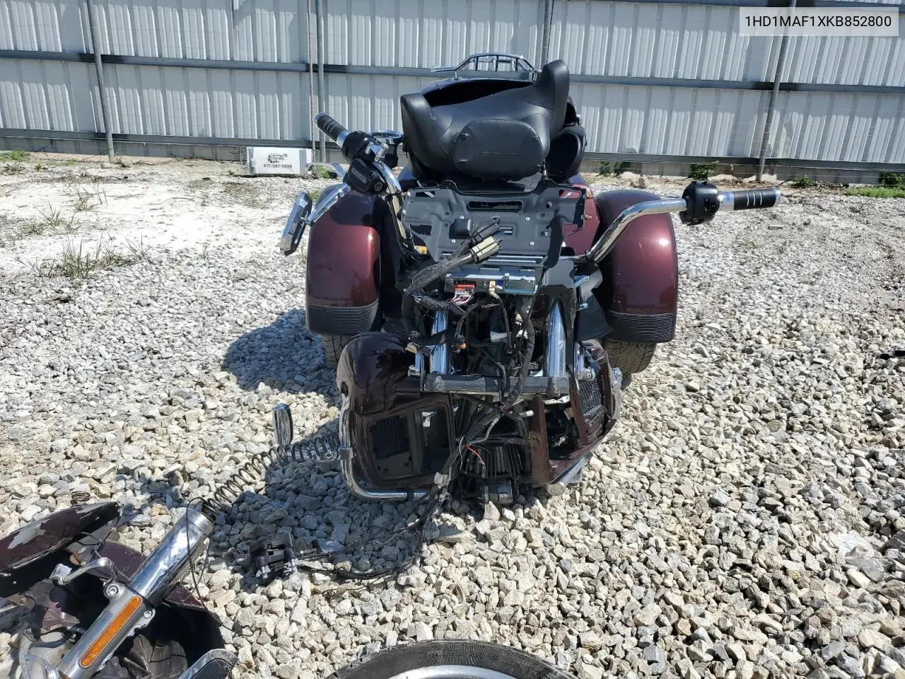 2019 Harley-Davidson Flhtcutg VIN: 1HD1MAF1XKB852800 Lot: 64147385
