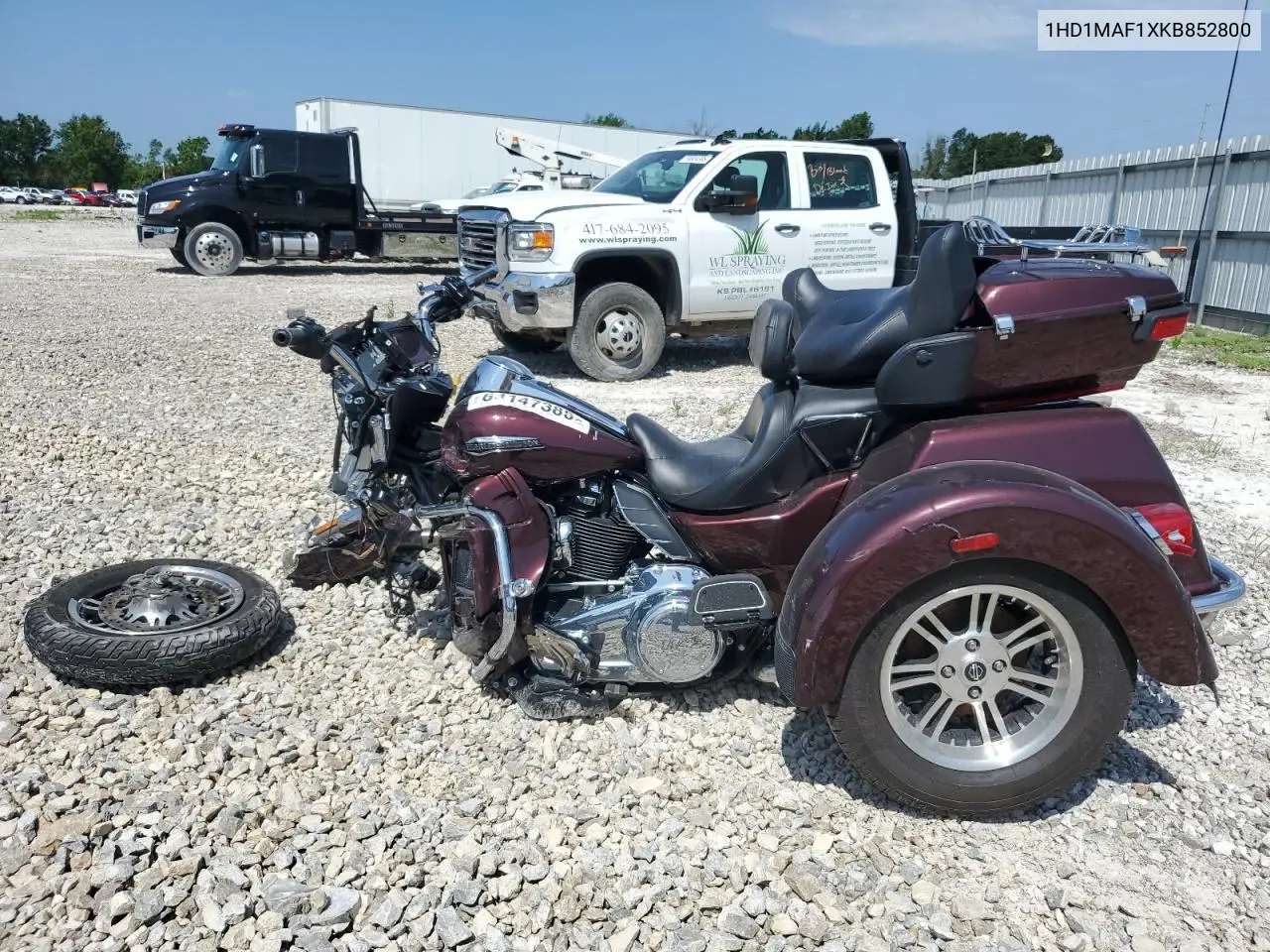 2019 Harley-Davidson Flhtcutg VIN: 1HD1MAF1XKB852800 Lot: 64147385