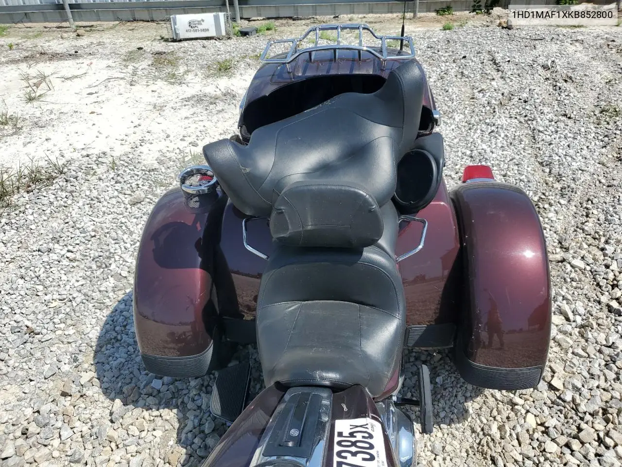 2019 Harley-Davidson Flhtcutg VIN: 1HD1MAF1XKB852800 Lot: 64147385