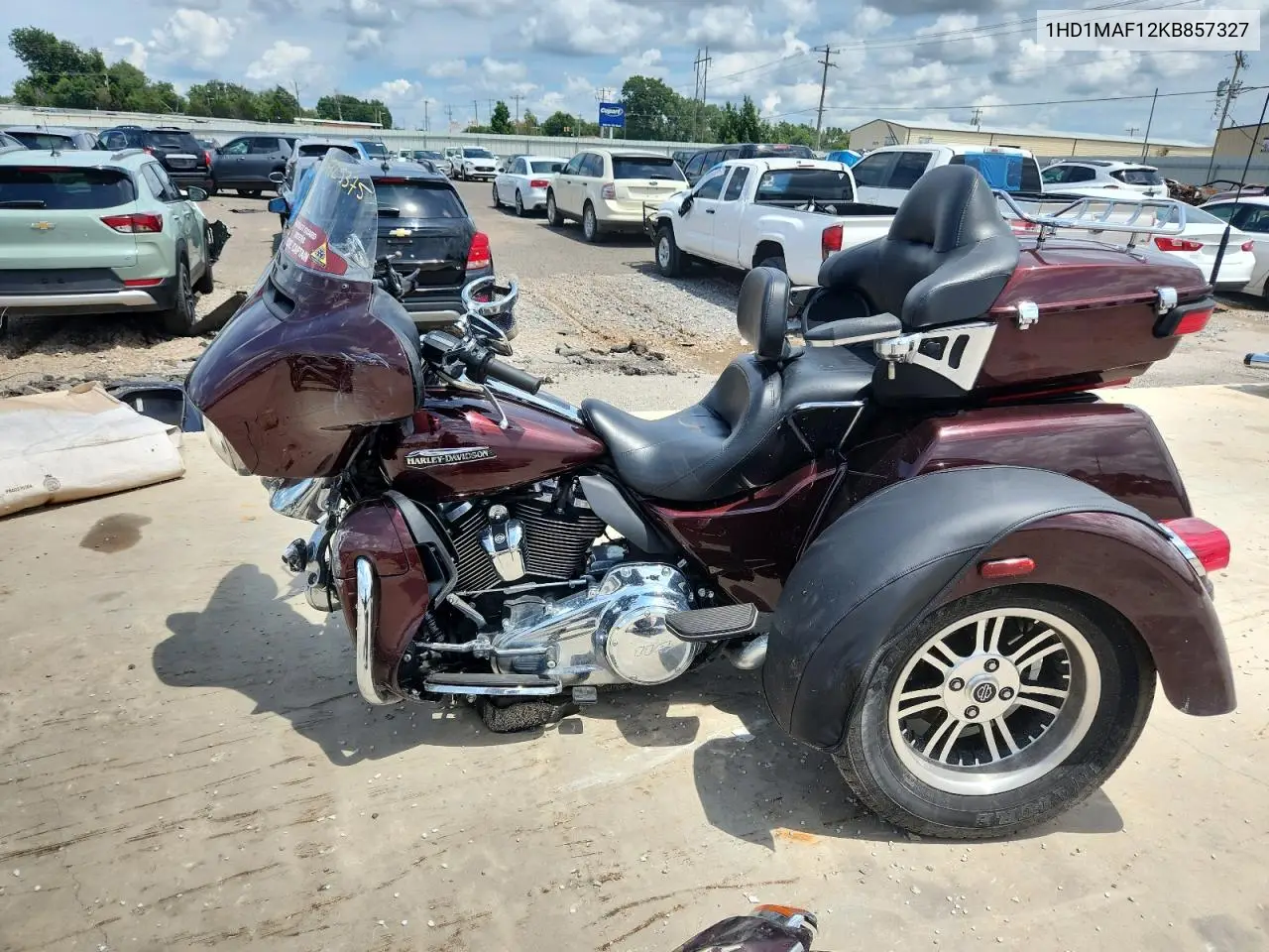 2019 Harley-Davidson Flhtcutg VIN: 1HD1MAF12KB857327 Lot: 64725375