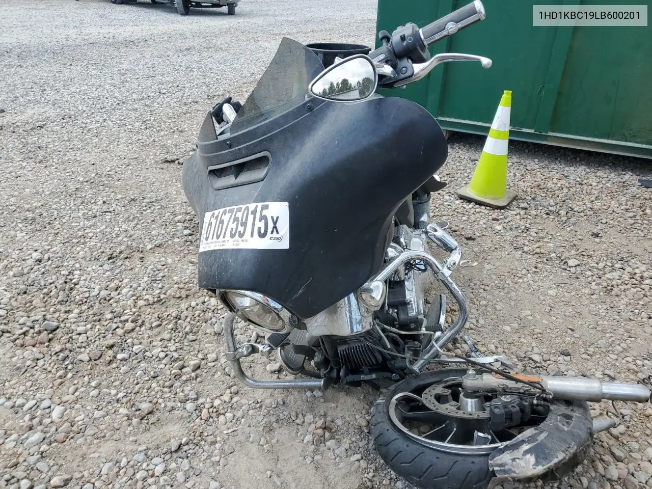 2020 Harley-Davidson Flhx VIN: 1HD1KBC19LB600201 Lot: 61675915