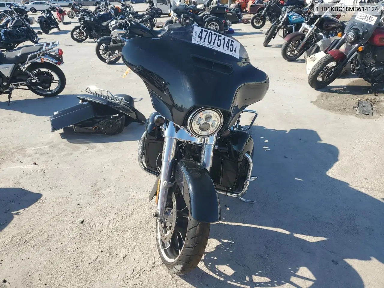 2021 Harley-Davidson Flhx VIN: 1HD1KBC18MB614124 Lot: 47075145