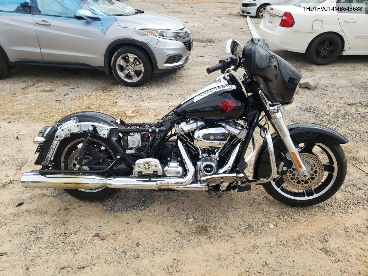 2021 Harley-Davidson Flht VIN: 1HD1FVC14MB643688 Lot: 53255885