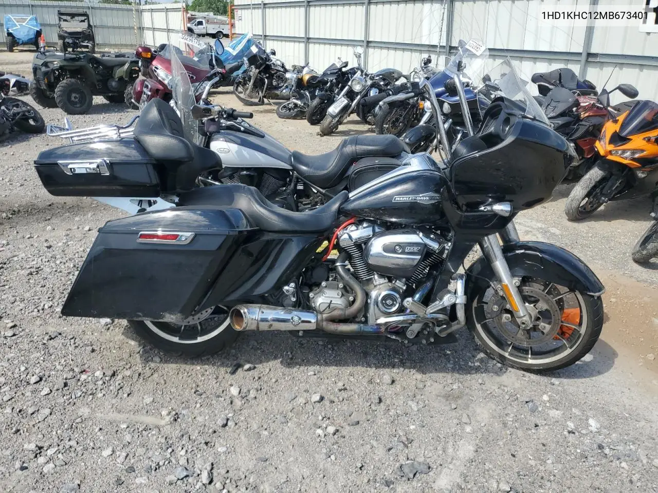 2021 Harley-Davidson Fltrx VIN: 1HD1KHC12MB673401 Lot: 55500995