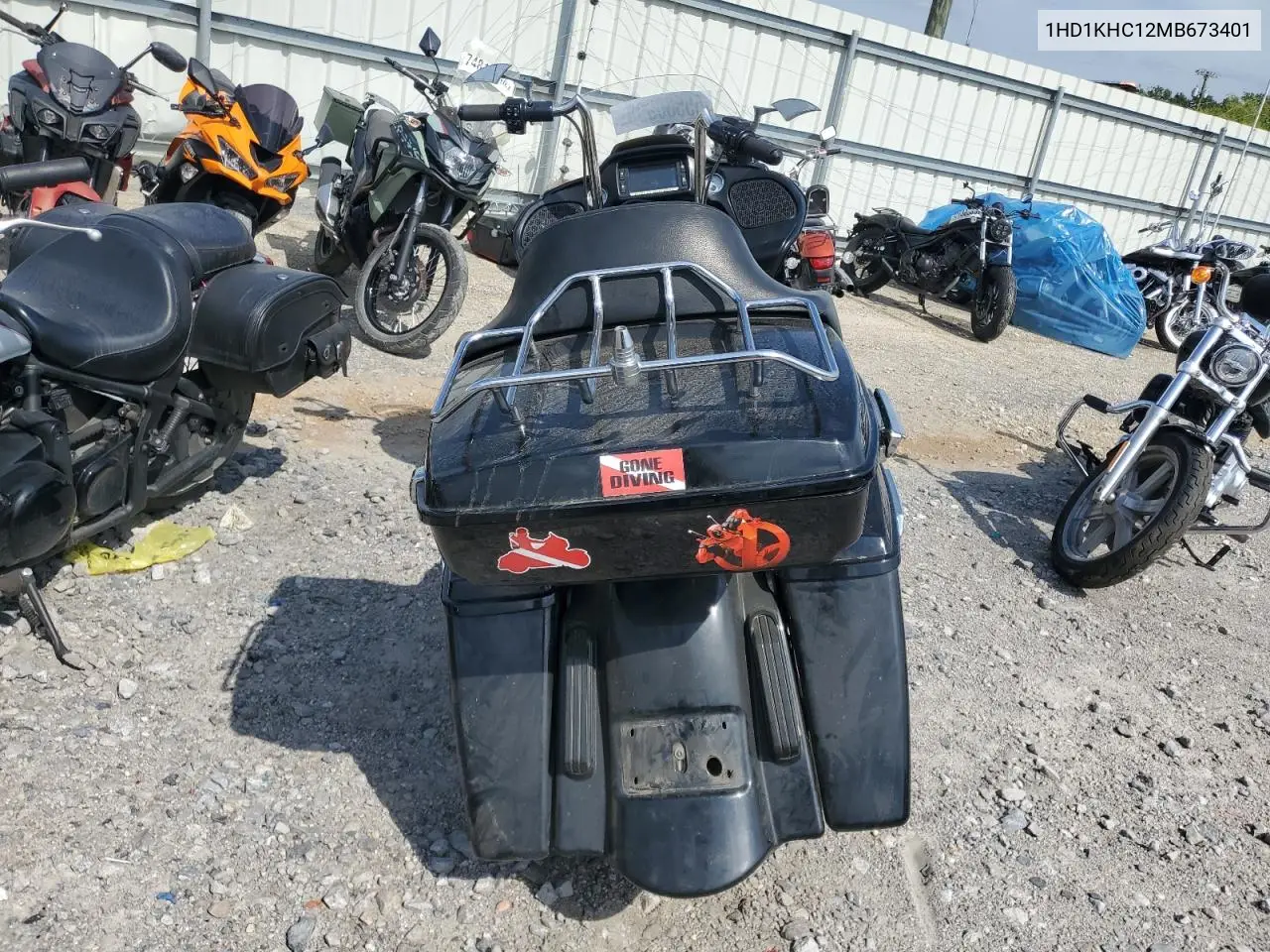 2021 Harley-Davidson Fltrx VIN: 1HD1KHC12MB673401 Lot: 55500995