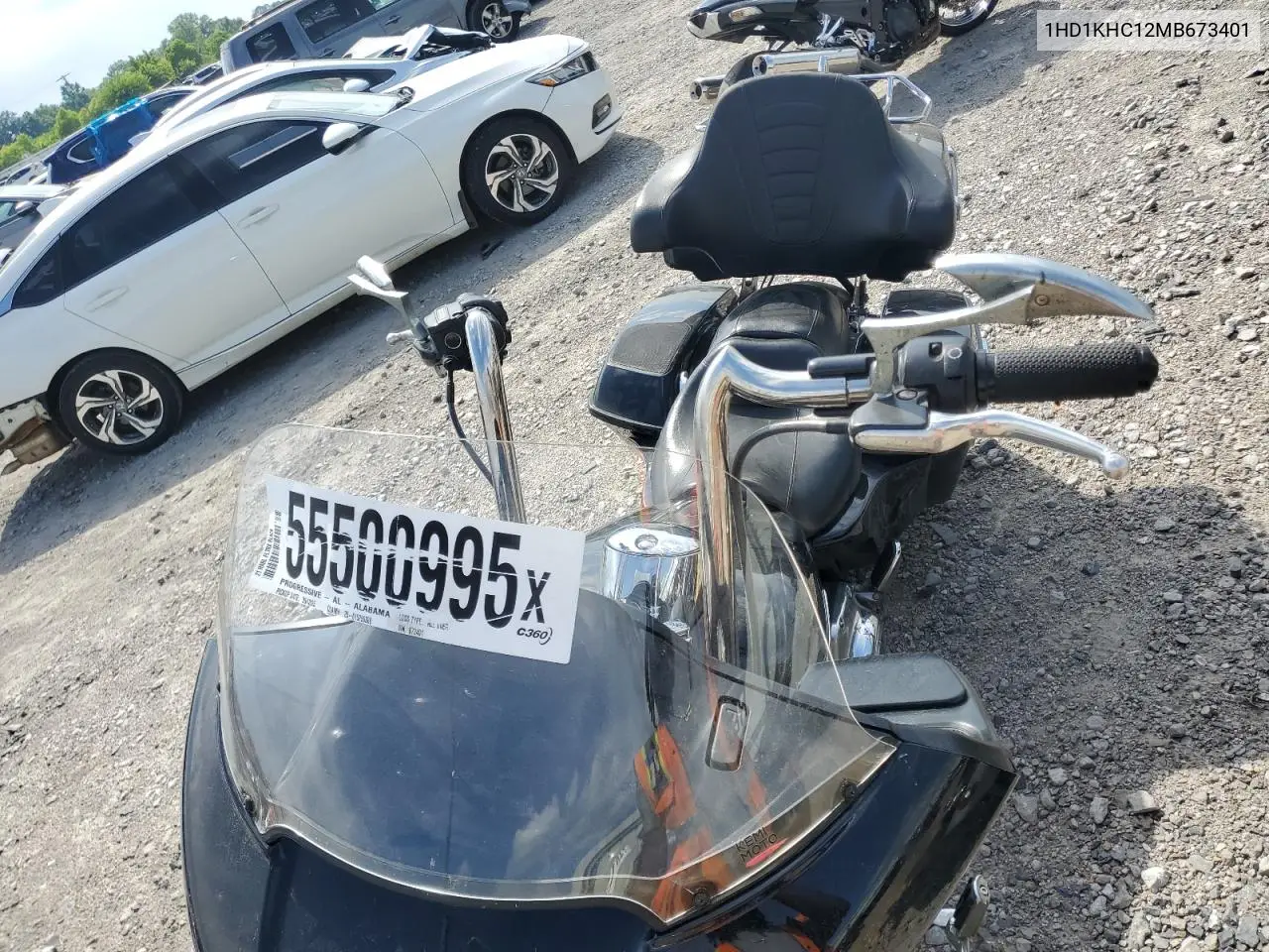 2021 Harley-Davidson Fltrx VIN: 1HD1KHC12MB673401 Lot: 55500995