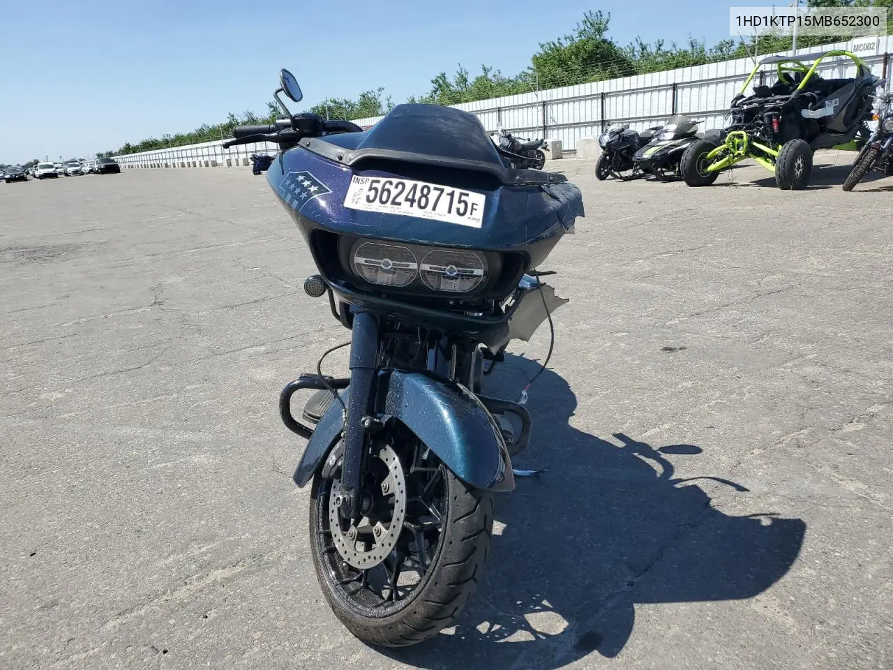 2021 Harley-Davidson Fltrxs VIN: 1HD1KTP15MB652300 Lot: 56248715