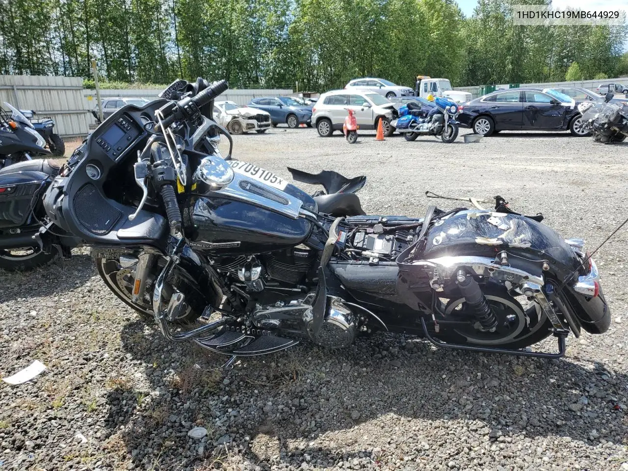 2021 Harley-Davidson Fltrx VIN: 1HD1KHC19MB644929 Lot: 56709105