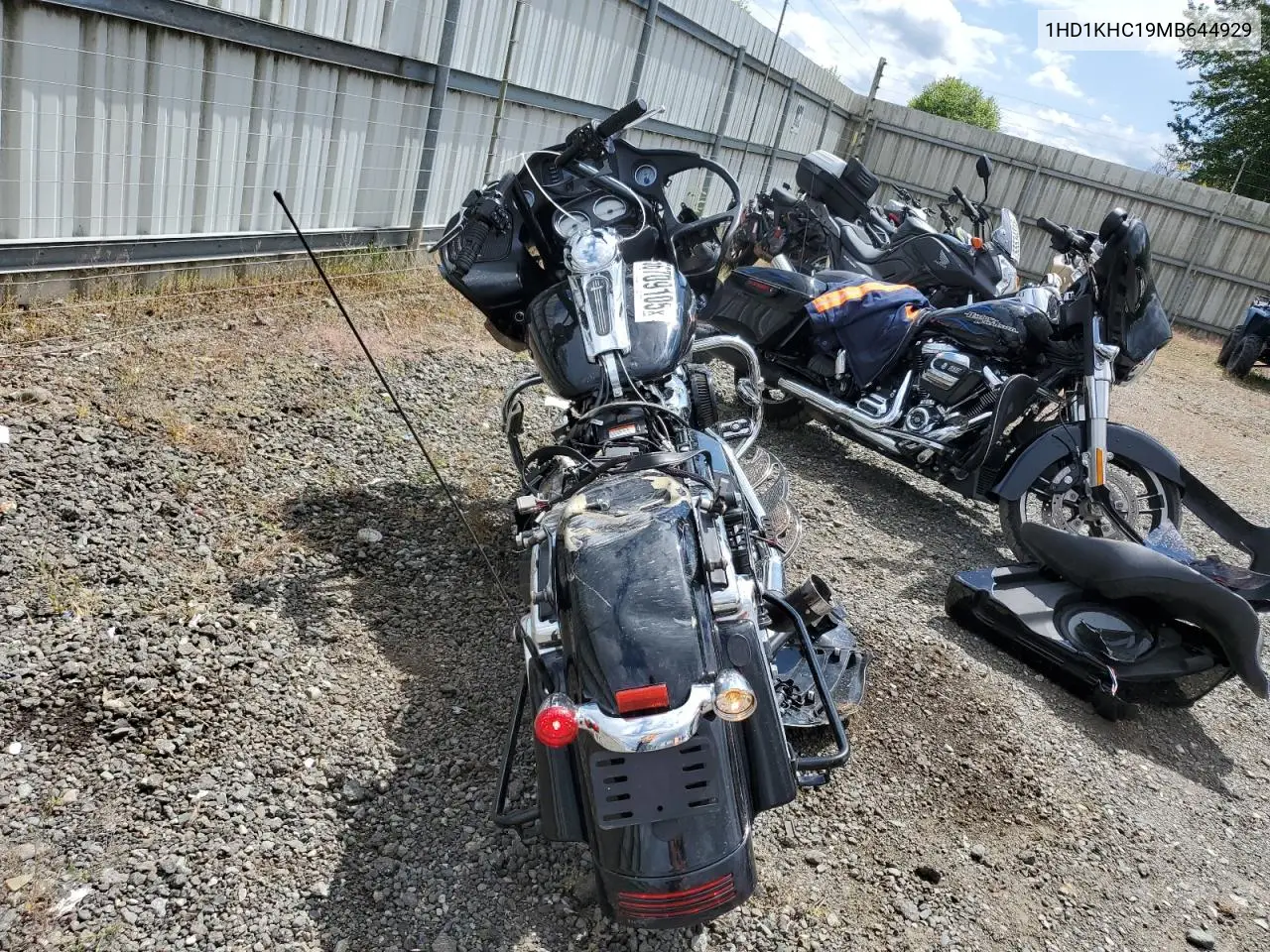 2021 Harley-Davidson Fltrx VIN: 1HD1KHC19MB644929 Lot: 56709105