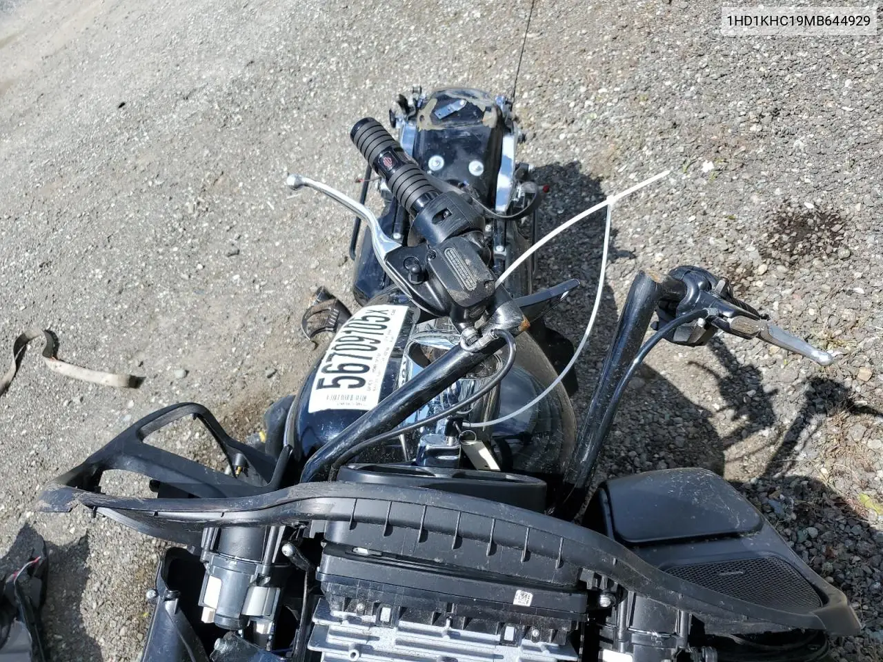 2021 Harley-Davidson Fltrx VIN: 1HD1KHC19MB644929 Lot: 56709105