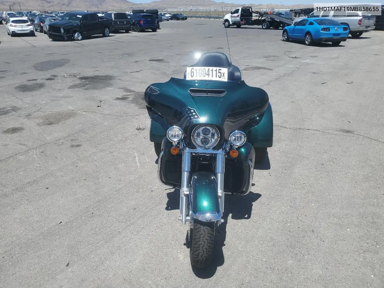 2021 Harley-Davidson Flhtcutg VIN: 1HD1MAF19MB858655 Lot: 61004115