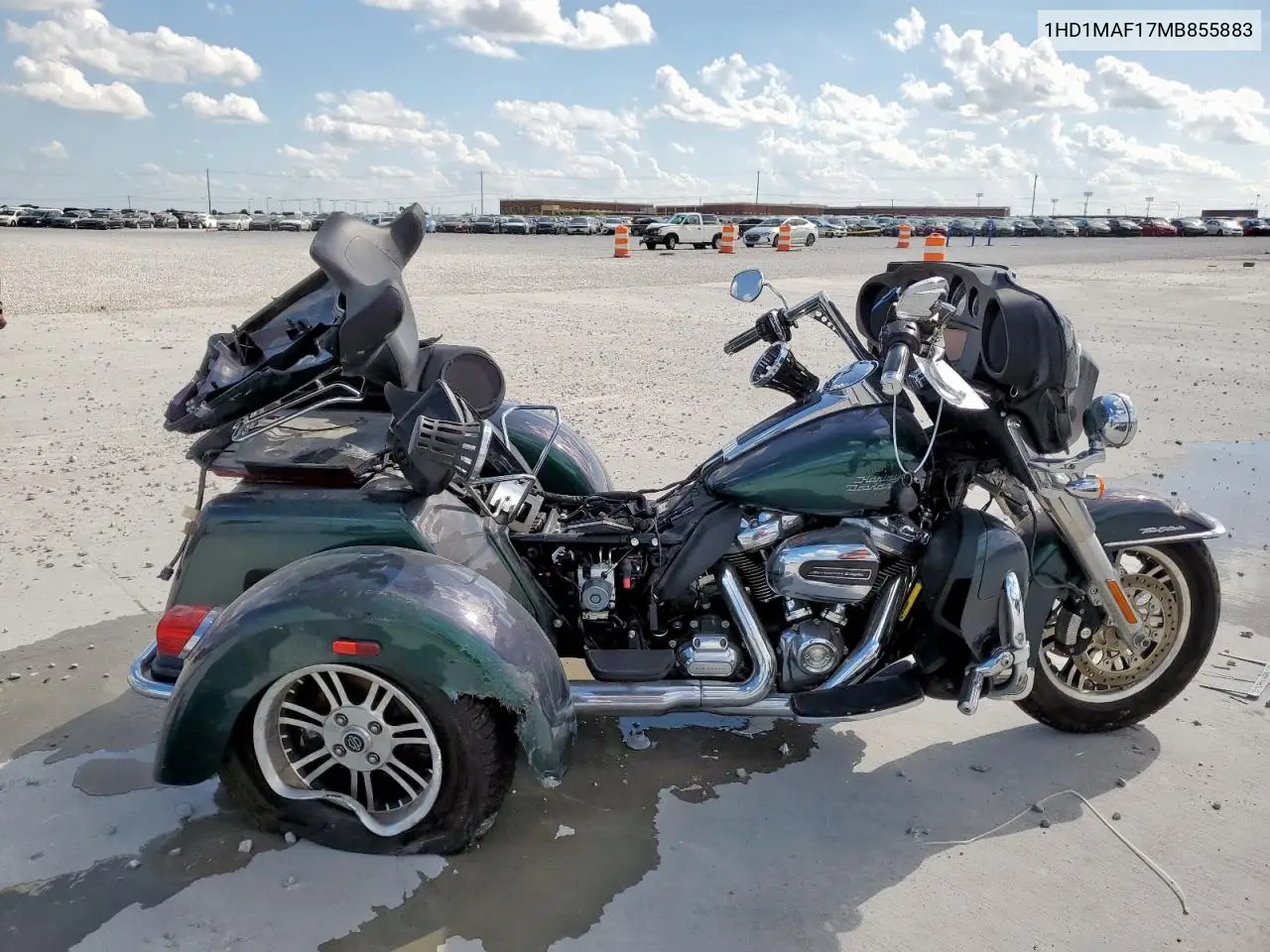 2021 Harley-Davidson Flhtcutg VIN: 1HD1MAF17MB855883 Lot: 62583205