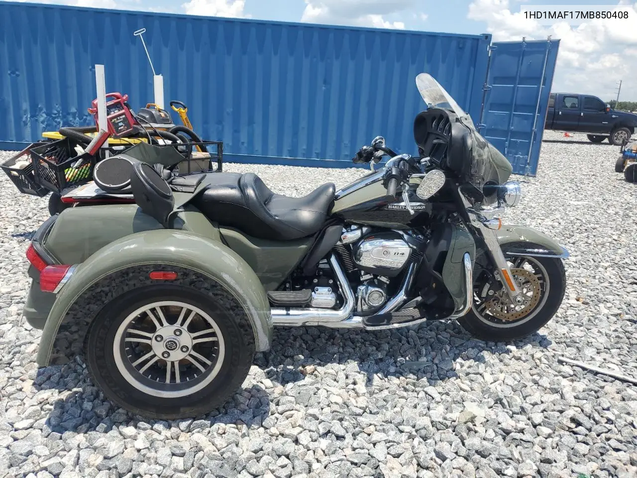 2021 Harley-Davidson Flhtcutg VIN: 1HD1MAF17MB850408 Lot: 64446935