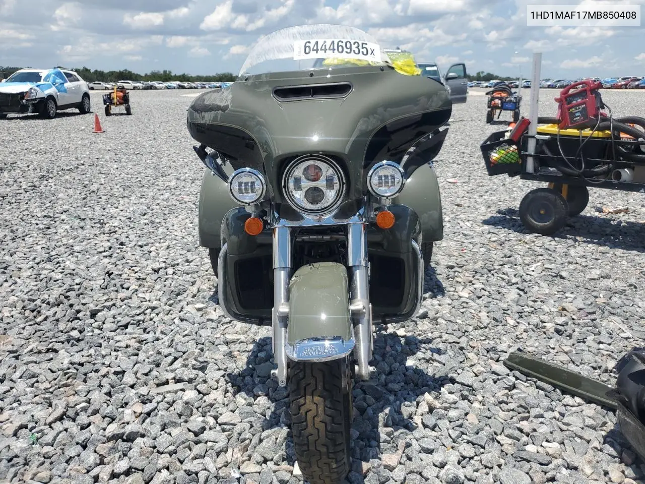 2021 Harley-Davidson Flhtcutg VIN: 1HD1MAF17MB850408 Lot: 64446935