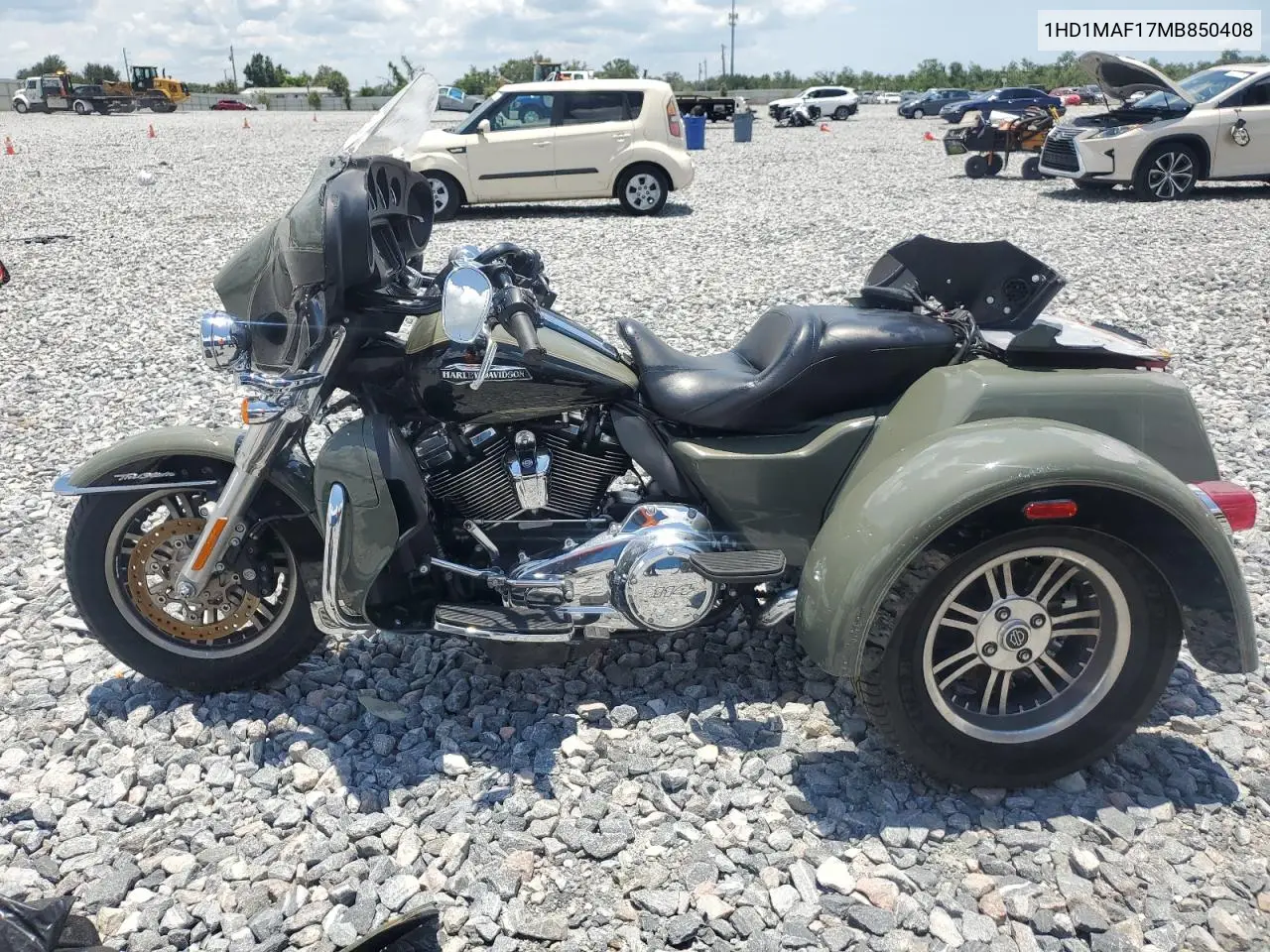 2021 Harley-Davidson Flhtcutg VIN: 1HD1MAF17MB850408 Lot: 64446935