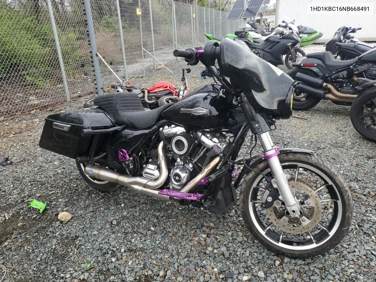 2022 Harley-Davidson Flhx VIN: 1HD1KBC16NB668491 Lot: 51765615