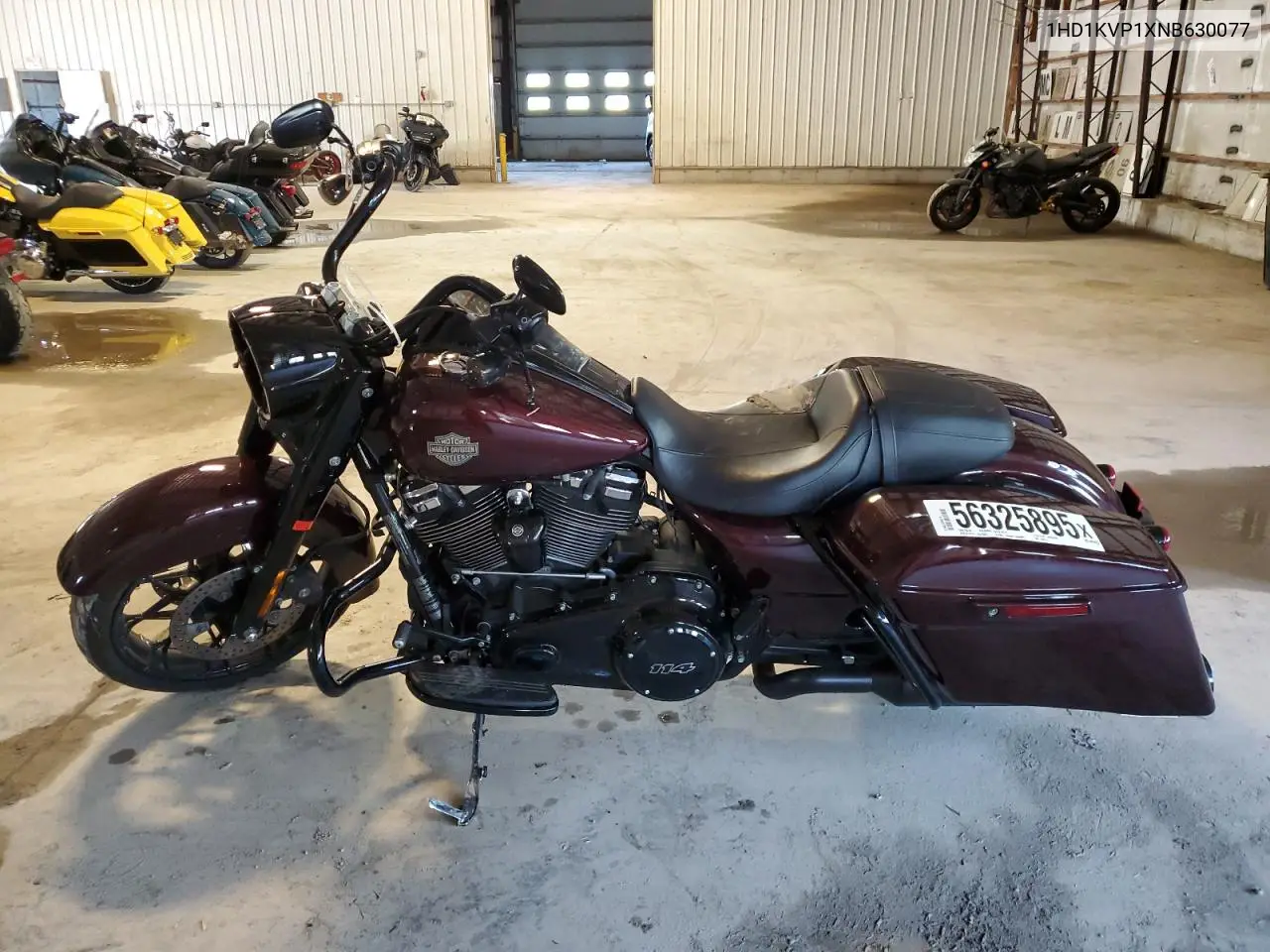 2022 Harley-Davidson Flhrxs VIN: 1HD1KVP1XNB630077 Lot: 56325895
