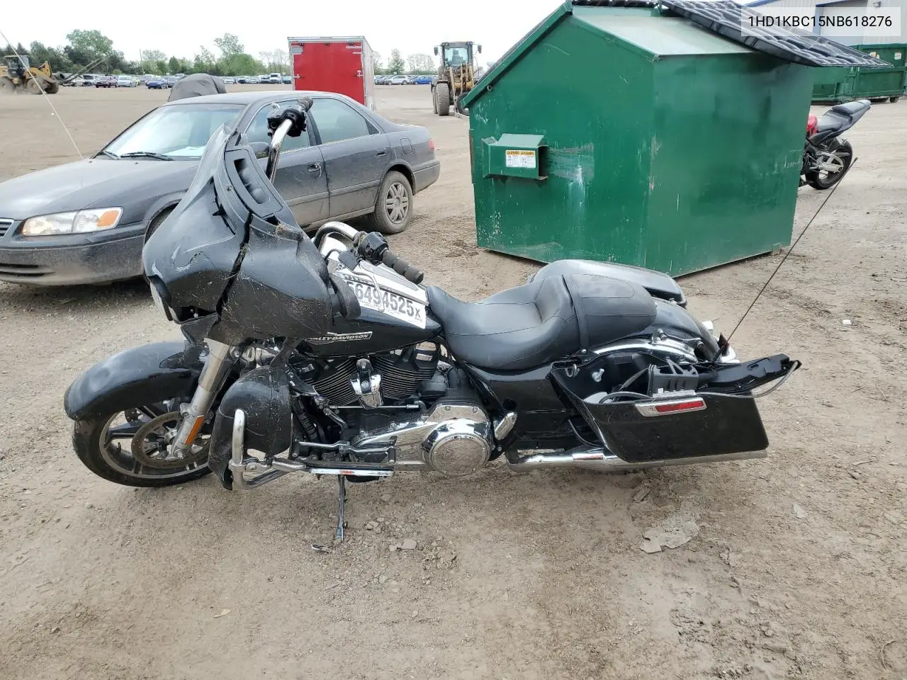 2022 Harley-Davidson Flhx VIN: 1HD1KBC15NB618276 Lot: 56494525